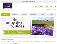 Tablet Screenshot of crocus-sativus.com